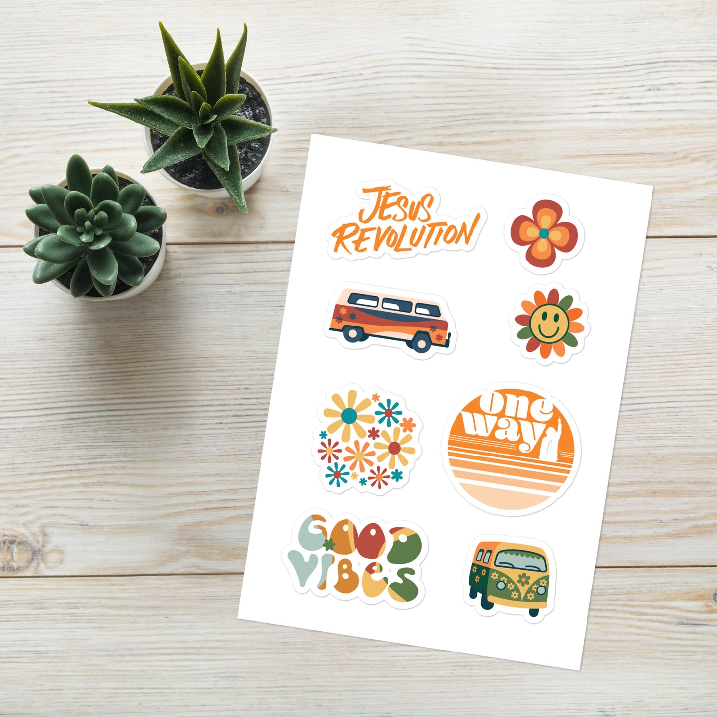 JESUS REVOLUTION Sticker Sheet