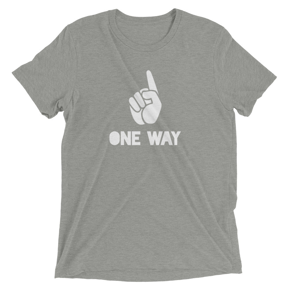 JESUS REVOLUTION One Way Text T-Shirt