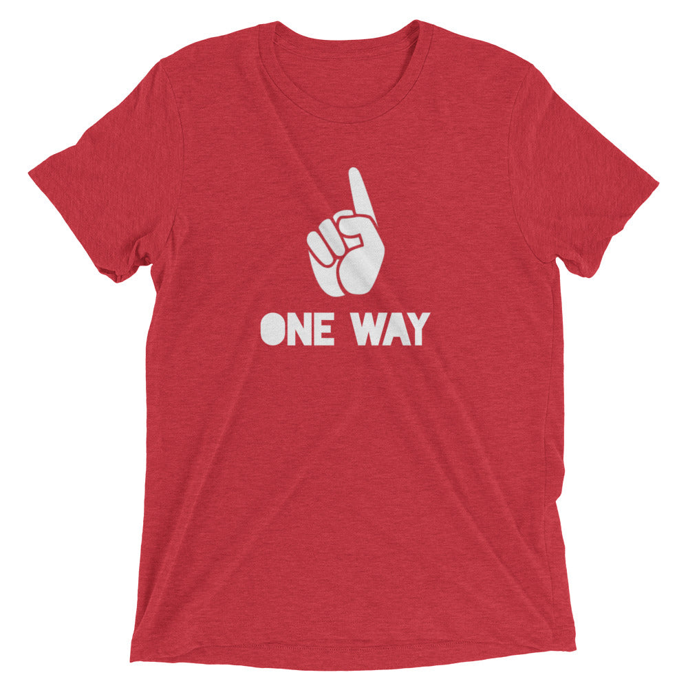 JESUS REVOLUTION One Way Text T-Shirt